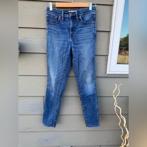Madewell Blue Straight Leg Jeans